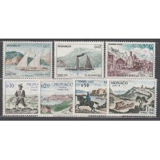 Monaco - Tasa Yvert 56/62 ** Mnh Barcos