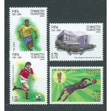 Tadjikistan - Correo Yvert 232/5 ** Mnh Deportes fútbol