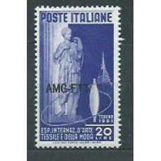 Trieste Zona A - Correo Yvert 110 ** Mnh