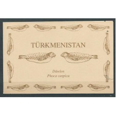 Turkmenistan - Correo Yvert 44 Carnet ** Mnh Fauna