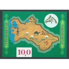 Turkmenistan - Hojas Yvert 1 ** Mnh Mapa