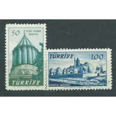 Turquia - Correo 1957 Yvert 1339/40 ** Mnh