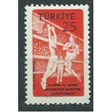 Turquia - Correo 1959 Yvert 1443 ** Mnh Deportes