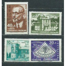 Turquia - Correo 1961 Yvert 1595/8 ** Mnh