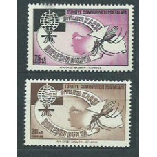 Turquia - Correo 1962 Yvert 1616/7 ** Mnh Medicina