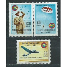 Turquia - Correo 1965 Yvert 1718/20 ** Mnh Aviación