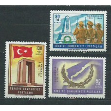 Turquia - Correo 1965 Yvert 1724/6 ** Mnh