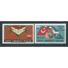 Turquia - Correo 1965 Yvert 1736/7 ** Mnh