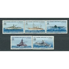 Turquia - Correo 1965 Yvert 1769/73 ** Mnh Barcos