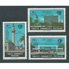 Turquia - Correo 1966 Yvert 1798/800 ** Mnh