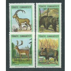 Turquia - Correo 1967 Yvert 1818/21 ** Mnh Fauna