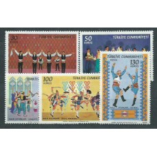 Turquia - Correo 1969 Yvert 1920/4 ** Mnh Danzas