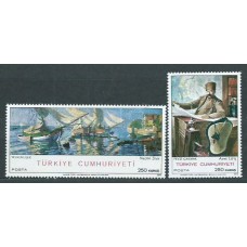 Turquia - Correo 1971 Yvert 1973/4 ** Mnh Pinturas