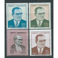 Turquia - Correo 1971 Yvert 1983/6 ** Mnh Ataturk