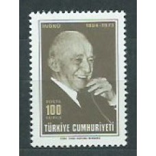 Turquia - Correo 1973 Yvert 2088 ** Mnh Presidente Inönü