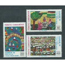 Turquia - Correo 1976 Yvert 2157/9 ** Mnh