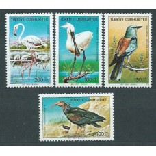 Turquia - Correo 1976 Yvert 2176/9 ** Mnh Fauna aves