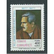 Turquia - Correo 1977 Yvert 2203 ** Mnh Allama Muhammad- Poeta y Filosofo