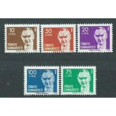 Turquia - Correo 1980 Yvert 2302/6 ** Mnh Ataturk