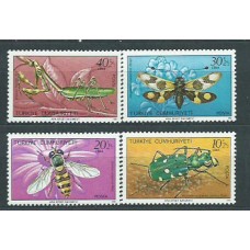 Turquia - Correo 1981 Yvert 2344/7 ** Mnh Fauna insectos