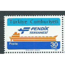 Turquia - Correo 1981 Yvert 2363 ** Mnh Barcos