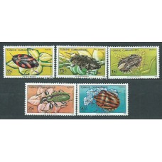 Turquia - Correo 1983 Yvert 2410/4 ** Mnh Fauna insectos