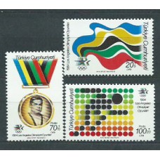 Turquia - Correo 1984 Yvert 2436/8 ** Mnh Olimpiadas de los Angeles