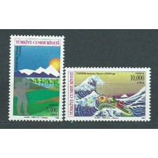 Turquia - Correo 1994 Yvert 2773/4 ** Mnh Deportes