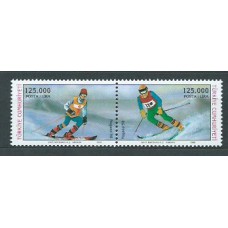 Turquia - Correo 1998 Yvert 2872/3 ** Mnh Deportes esqui