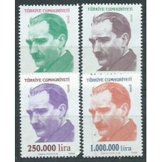 Turquia - Correo 1999 Yvert 2926/9 ** Mnh Ataturk