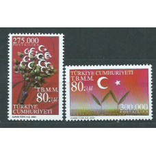 Turquia - Correo 2000 Yvert 2945/6 ** Mnh