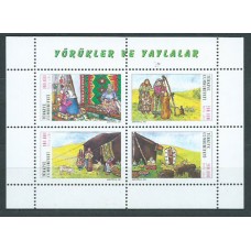 Turquia - Correo 2000 Yvert 2953/6 ** Mnh Pueblo nómada