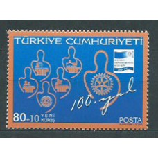 Turquia - Correo 2005 Yvert 3159 ** Mnh Club Rotary