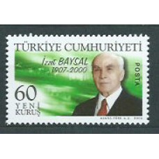Turquia - Correo 2006 Yvert 3235 ** Mnh Izzet Maysal
