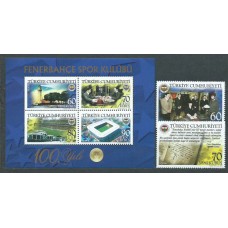 Turquia - Correo 2007 Yvert 3287/8+H,44 ** Mnh