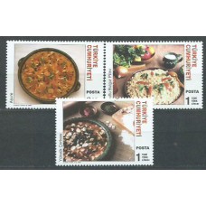 Turquia - Correo 2007 Yvert 3296/8 ** Mnh Gastronomía