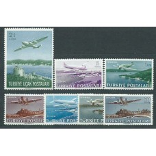 Turquia - Aereo Yvert 12/8 ** Mnh Aviones