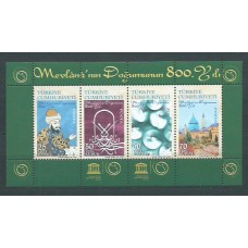 Turquia - Hojas Yvert 46 ** Mnh