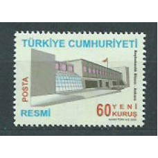 Turquia - Servicio Yvert 239 ** Mnh Edificios