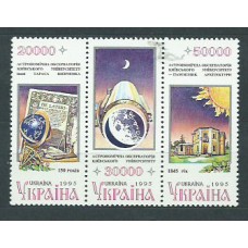 Ukrania - Correo Yvert 241/3 ** Mnh Astro