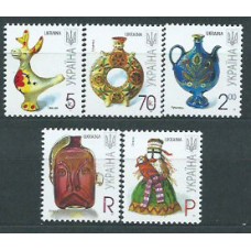 Ukrania - Correo Yvert 767/71 ** Mnh Artesania