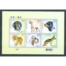 Ukrania - Correo Yvert 883/8 ** Mnh Fauna perros