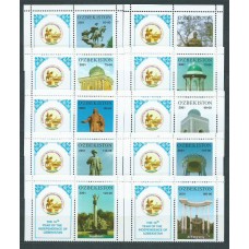 Uzbekistan - Correo Yvert 247/56 ** Mnh