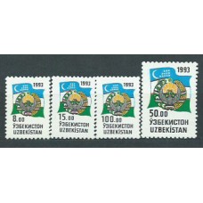 Uzbekistan - Correo Yvert 26/9 ** Mnh