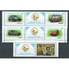 Uzbekistan - Correo Yvert 286/90 ** Mnh