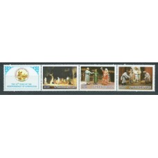 Uzbekistan - Correo Yvert 343/5 ** Mnh