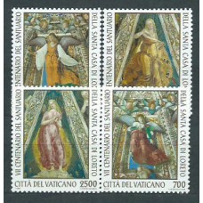 Vaticano - Correo 1995 Yvert 1000/3 ** Mnh Santuario de Loreto