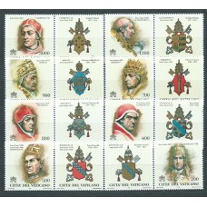 Vaticano - Correo 1998 Yvert 1096/103 ** Mnh Papas