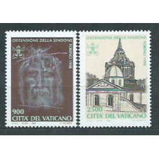 Vaticano - Correo 1998 Yvert 1106/7 ** Mnh Santo Sudario