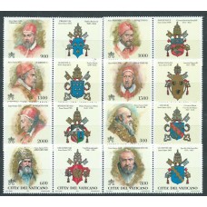 Vaticano - Correo 1999 Yvert 1129/36 ** Mnh Papas